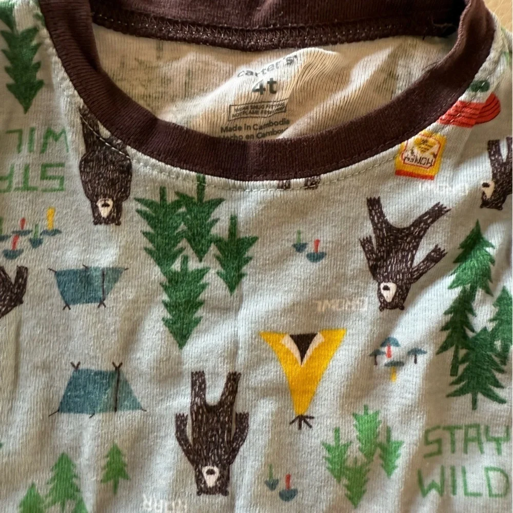 Carters boy Bundle of stay wild pajamas